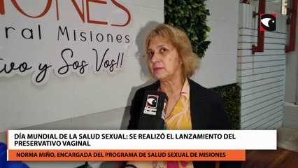 Día Mundial de la Salud Sexual: se realizó el lanzamiento del preservativo vaginal