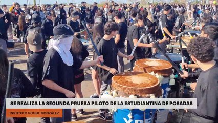 Se realiza la segunda prueba piloto de la Estudiantina de Posadas