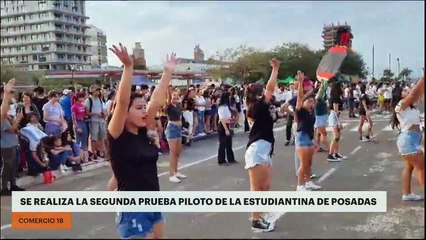 La Comercio 18 dice presente en la prueba piloto de la Estudiantina 2023