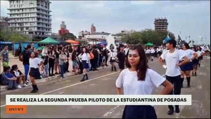La EPET N° 2 participa de la prueba piloto de la Estudiantina 2023