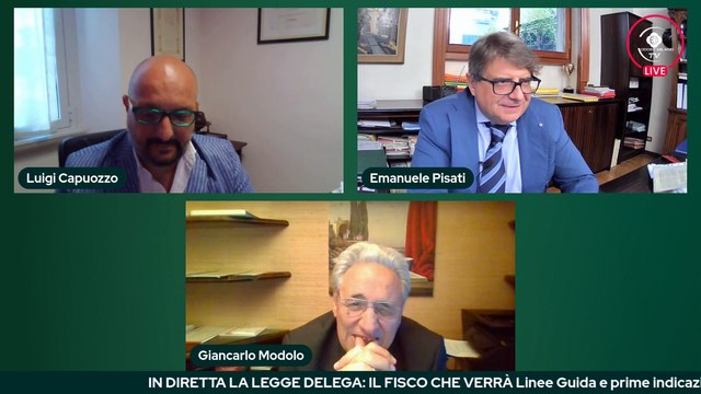 LA LEGGE DELEGA: IL FISCO CHE VERRÀ Linee Guida e prime indicazioni