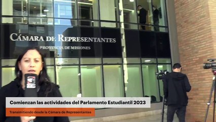 Una nueva Sesión en la Cámara de Representantes y comienzan las actividades del Parlamento Estudiantil 2023