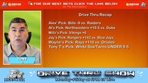 Live Free MLB NFL NCAAF Picks Drive Thru Show 9-14-2023