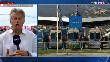 Fabien Roussel invité du 13h de TF1 en direct de la Fête de l'Humanité