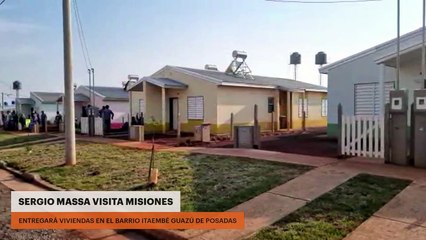 Sergio Massa visita Misiones