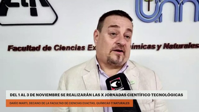 Lanzaron las X jornadas científico tecnológicas por el 50 aniversario de la UNaM