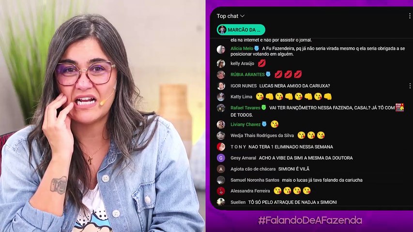 A FAZENDA 15: TRETA! SHERA NÃO DEITA PRA SIMIONI; CARIUCHA SE DESCULPA COM KALY E IRRITA JENNY