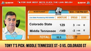Live Free MLB NCAAF Boxing Picks Drive Thru Show 9-20-2023