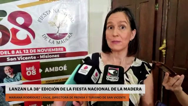Lanzan la 38° edición de la Fiesta Nacional de la Madera