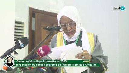 En direct Kaolack :1ère session du conseil suprême de l'Union Islamique Africaine