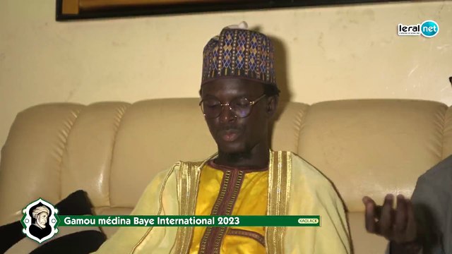 En direct Gamou Médina Baye: Entretien Exclusif avec Cheikh Ahmad Dame Niang