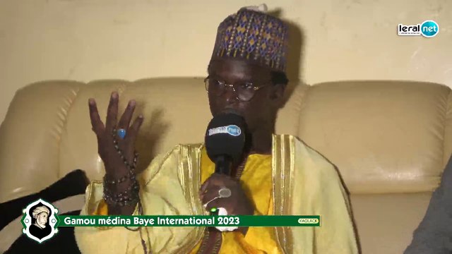 En direct Gamou Médina Baye: Entretien Exclusif avec Cheikh Ahmad Dame Niang
