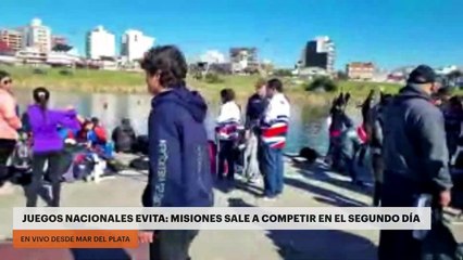 Juegos Nacionales Evita | Misiones sale a competir en el segundo día en Mar del Plata