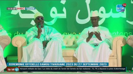 CEREMONIE OFFCIELLE GAMOU TIVAOUANE 2023 DU 27 SEPTEMBRE 2023