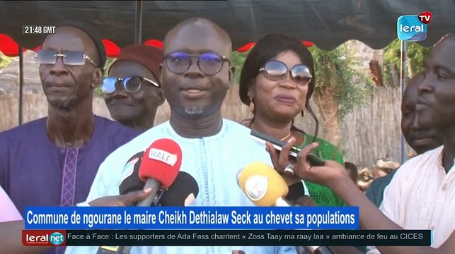 Louga : Le maire de la commune de ngourane a procédé à la remise de dons aux habitants. Cette cérémonie est magnifiée par la distribution de riz de machines à moulin il aussi distribuer des bœufs pour aider ces derniers à l'accomplissement de la fête …