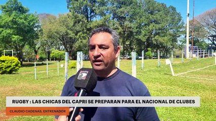 Rugby : Las chicas del CAPRI se preparan para el Nacional de Clubes