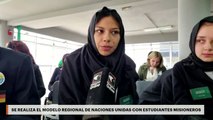 Se realiza el modelo regional de Naciones Unidas con estudiantes misioneros