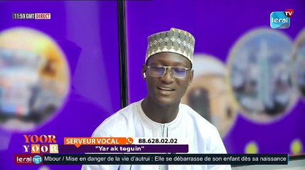 yoor yoor AVEC SERIGNE CHEIK MBACKE SENE AVEC THEME: YARR AK TEGUINE