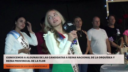 Conocemos a algunas de las candidatas a Reina Nacional de la Orquídea y Reina provincial de la Flor