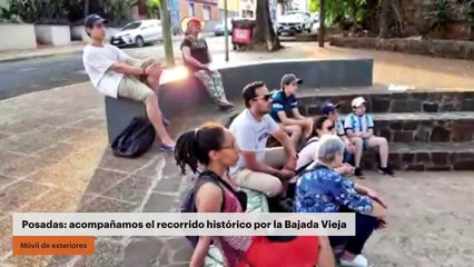 Posadas: acompañamos el recorrido histórico por la Bajada Vieja