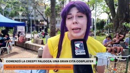 Comenzó la Creepy Palooza en la Plaza San Martín de Posadas