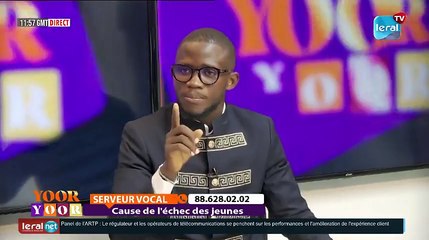 YOOR-YOOR Thème: Cause de l'échec des jeunes