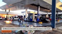 En Misiones también se siente la escasez de combustible que afecta a todo el país