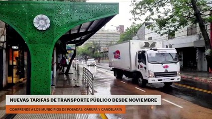 NUEVAS TARIFAS DE TRANSPORTE PÚBLICO DESDE NOVIEMBRE