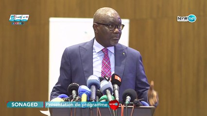 En direct: Lancement du plan Eksina de SONAGED