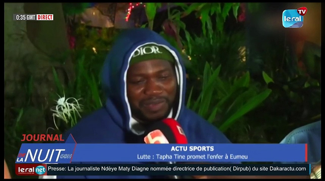 [DIRECT] SUIVEZ LE JOURNAL DE LA NUIT (00H) AVEC OUSMANE THIANG SUR LERAL TV