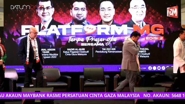 ((LIVE)) Suara Malaysia Untuk Palestin #PlatformMG