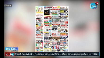 LOU BESS XIBAAR YI 15H GMT CE 10/11/2023 AVEC PAPE MAGUETTE BA #LERALTV