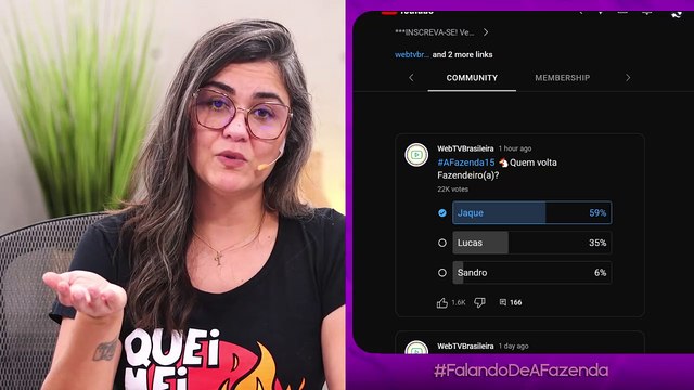 A FAZENDA 15: BLACK ARRISCA TUDO E JOGA LUCAS NA ROÇA; SANDER VETA FU E NÃO PODE VOLTAR FAZENDEIRO