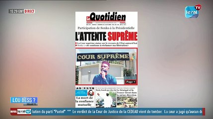 LOU BESS ? XIBAAR YI 15H - AVEC PAPE MAGUETTE BA 17/11/2023