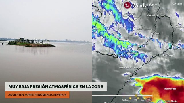 ALERTA NARANJA EN POSADAS POR TORMENTAS