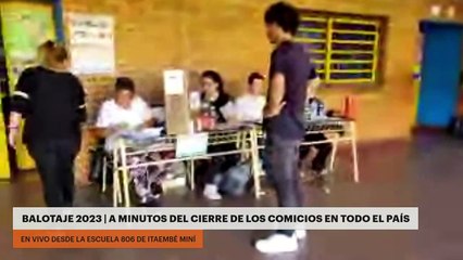 #ArgentinaElige | A minutos del cierre de los comicios en todo el país