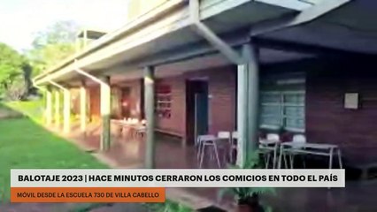 BALOTAJE 2023 | CIERRE DE LOS COMICIOS EN TODO EL PAÍS