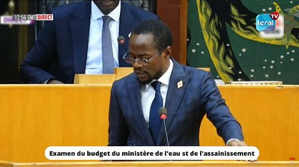 Download Video: Assemblée Nationale : examen du budget du ministère de l’Eau et de l’Assainissement