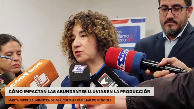 Cómo impactan las abundantes lluvias en la producción