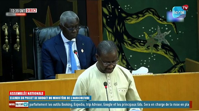 Assemblée Nationale Examen du projet de budget du ministère de l’agriculture