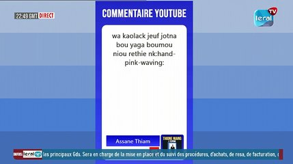 moi candidat avec Thione Niang The Senegalese Dream... WE not ME SUR LERAL TV