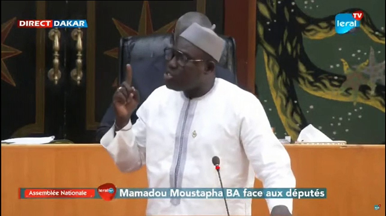 Assemblée nationale: Vote du budget du Ministère des finances