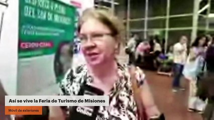Así se vive la Feria de Turismo de Misiones