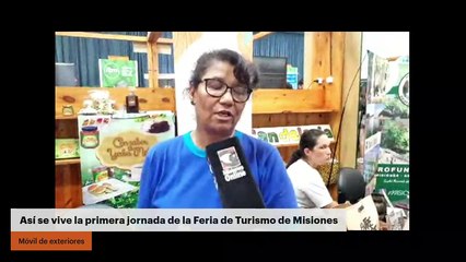Así se vive la primera jornada de la Feria de Turismo de Posadas
