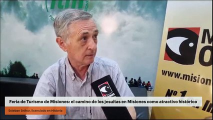 Feria de Turismo de Misiones: el camino de los jesuitas en Misiones como atractivo histórico