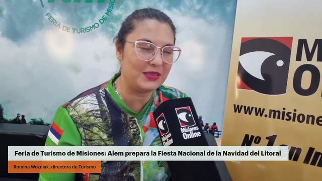 Feria de Turismo de Misiones: Alem prepara la Fiesta Nacional de la Navidad del Litoral