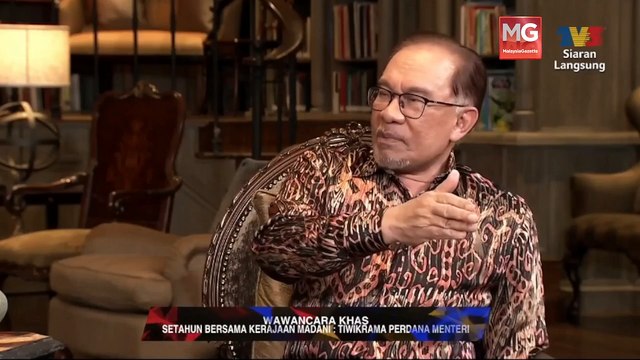 (LIVE) Wawancara Khas Setahun Bersama Kerajaan MADANI: Tiwikrama Perdana Menteri