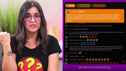 A Fazenda 15: “TRAIDORA!’ Fu joga jaque na fogueira e revolta; Lucas toma decisão em nome do amor