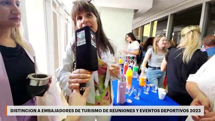 DISTINCION A EMBAJADORES DE TURISMO DE REUNIONES Y EVENTOS DEPORTIVOS 2023