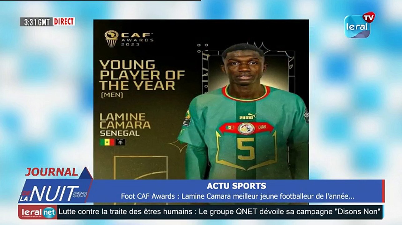 [DIRECT] SUIVEZ LE JOURNAL DE LA NUIT (03H) AVEC MALANG G. BALDE SUR LERAL TV